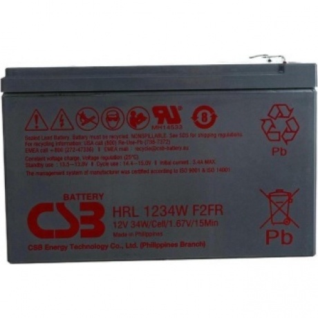 Батарея для ИБП CSB HRL1234W F2 FR 12В 9Ач
Батарея для ИБП CSB HRL1234W F2 FR 12В 9Ач