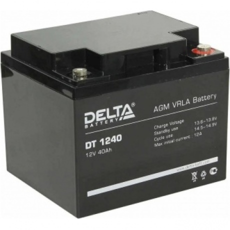 Батарея для ИБП Delta DT 1240 12В 40Ач
Батарея для ИБП Delta DT 1240 12В 40Ач
