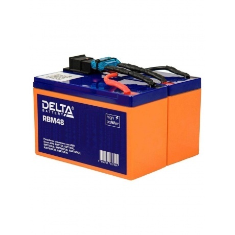 Батарея для ИБП Delta RBM48 24В 7.2Ач для APC
Батарея для ИБП Delta RBM48 24В 7.2Ач для APC