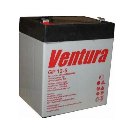Батарея для ИБП Ventura GP 12-5 12В 5Ач
Батарея для ИБП Ventura GP 12-5 12В 5Ач