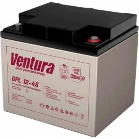 Батарея для ИБП Ventura GPL 12-45 12В 45Ач
Батарея для ИБП Ventura GPL 12-45 12В 45Ач