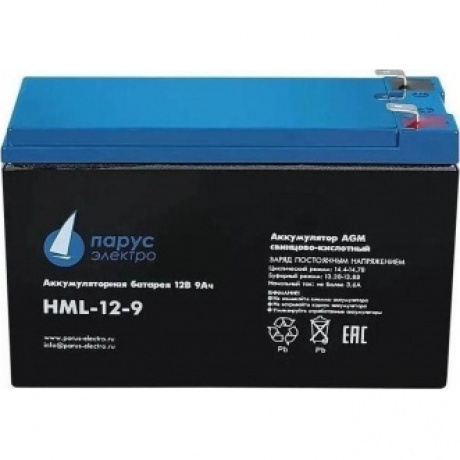 Батарея для ИБП Связь Инжиниринг HML-12-9 12В 9Ач
Батарея для ИБП Связь Инжиниринг HML-12-9 12В 9Ач