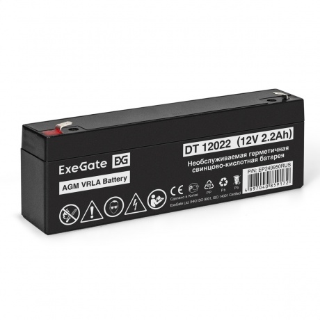 Батарея для ИБП ExeGate DT 12022 (EP249950RUS)
Батарея для ИБП ExeGate DT 12022 (EP249950RUS)