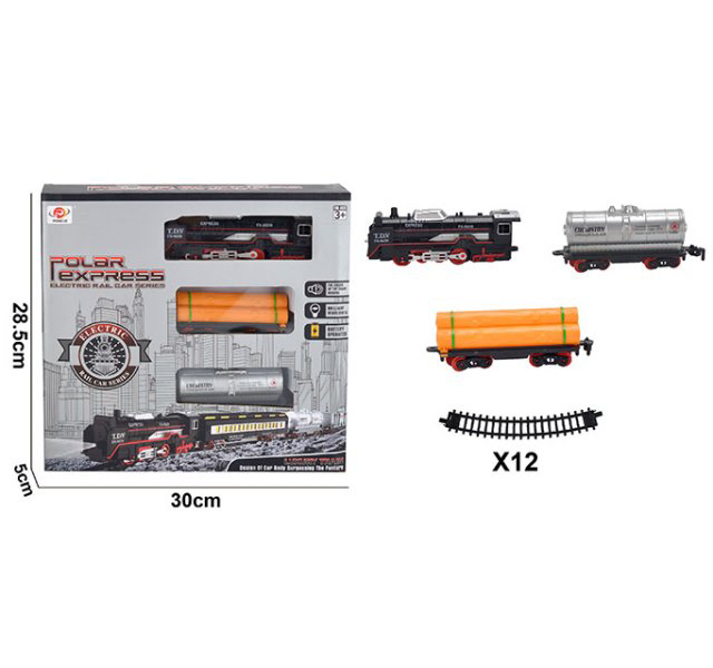 Железная дорога на бат.свет,звук в коробке длина пути 280см 1333-4
Железная дорога на бат.свет,звук в коробке длина пути 280см 1333-4