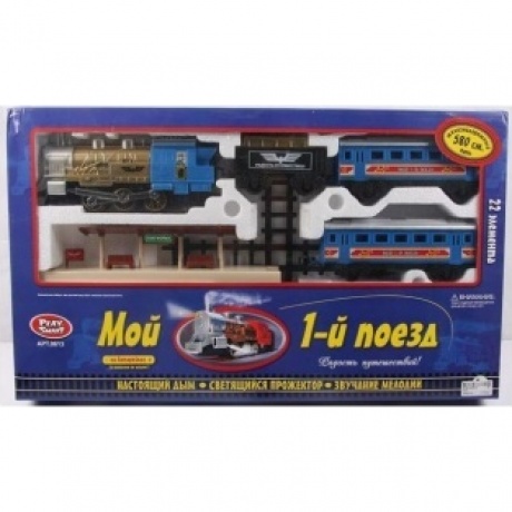 Железная дорога 22эл.на батарейках(дым,свет,звук) в кор. 0613
Железная дорога 22эл.на батарейках(дым,свет,звук) в кор. 0613