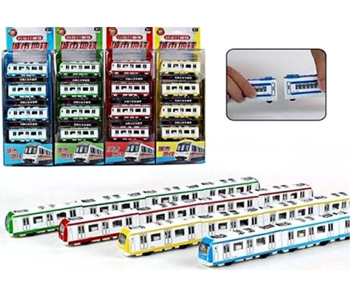 Поезд (4 вагона)металл блистер цвет в ассортименте
Поезд (4 вагона)металл блистер цвет в ассортименте