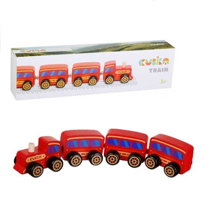 Игрушка деревянная Поезд "Ретро" CUBIKA.15375
Игрушка деревянная Поезд "Ретро" CUBIKA.15375