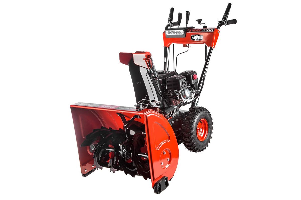 Снегоуборщик бензиновый Hammer SNOWBULL6100
Снегоуборщик бензиновый Hammer SNOWBULL6100