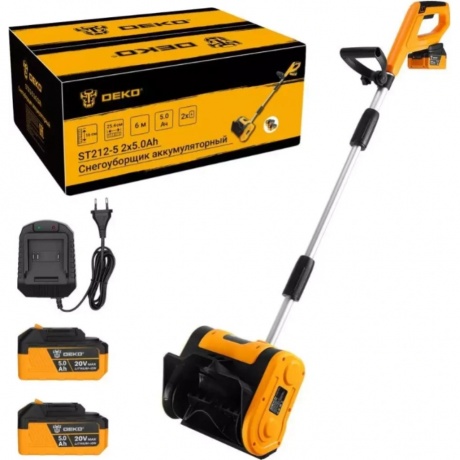 Снегоуборщик электрический Deko ST212-5
Снегоуборщик электрический Deko ST212-5