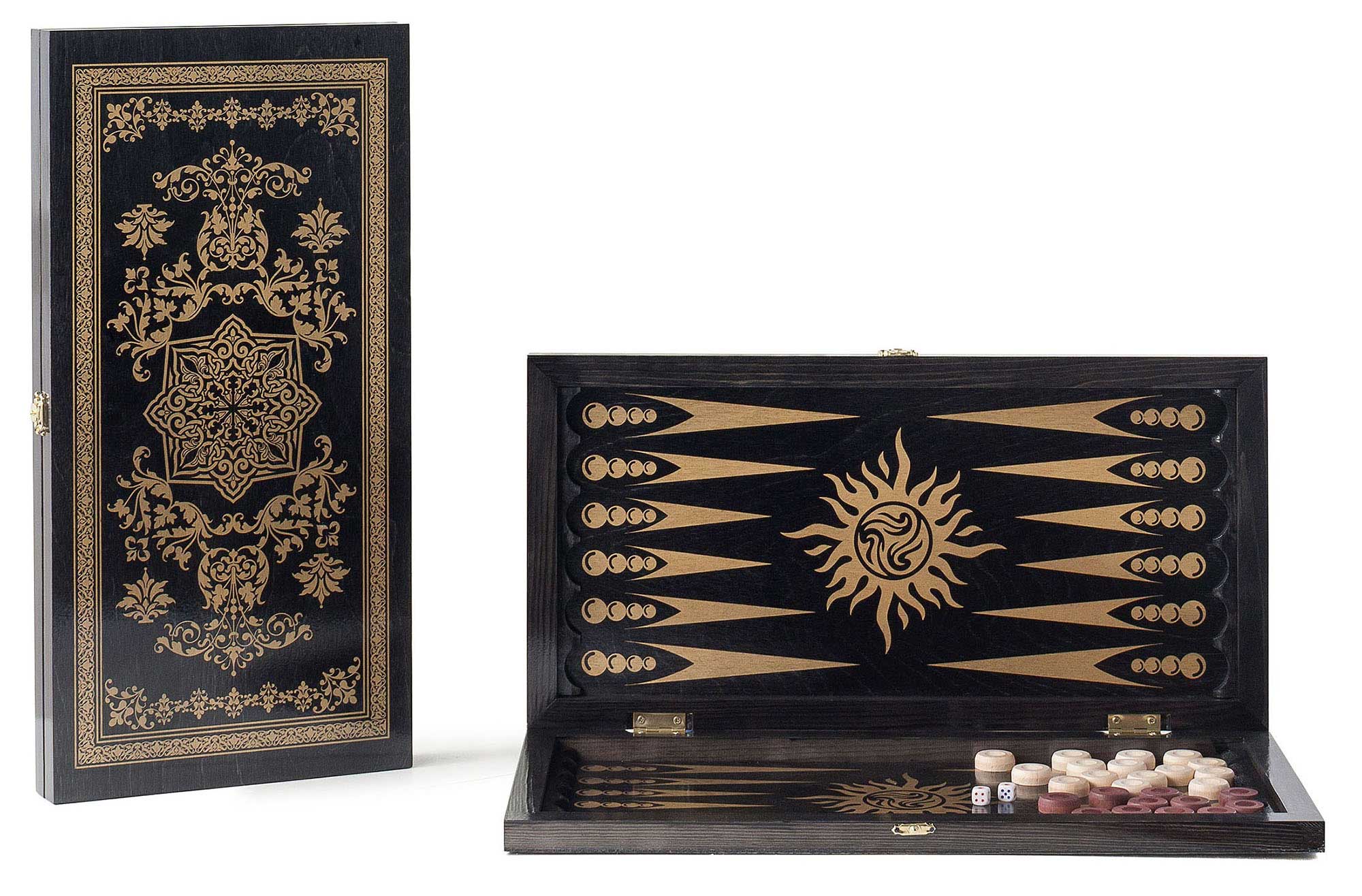 Нарды деревянные средние Восьмигранник 017-09 48*48 см Черный
Нарды деревянные средние Восьмигранник 017-09 48*48 см Черный