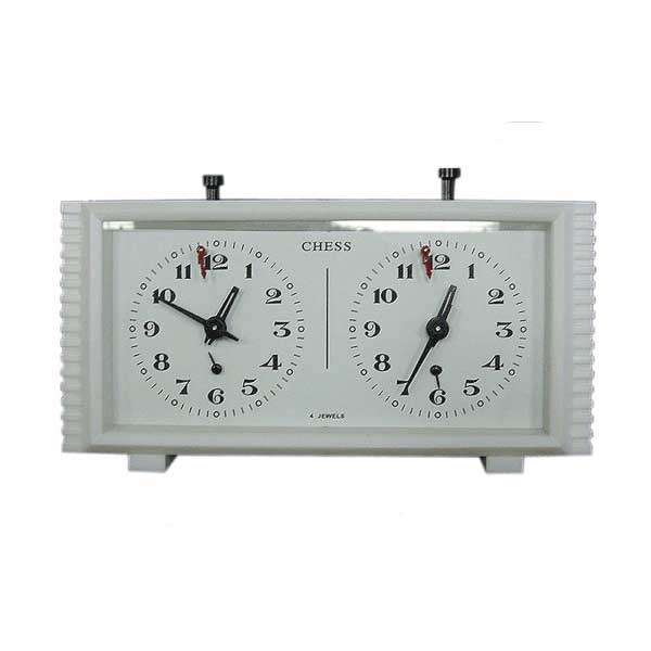 Часы шахматные механические 9007 Белый
Часы шахматные механические 9007 Белый
