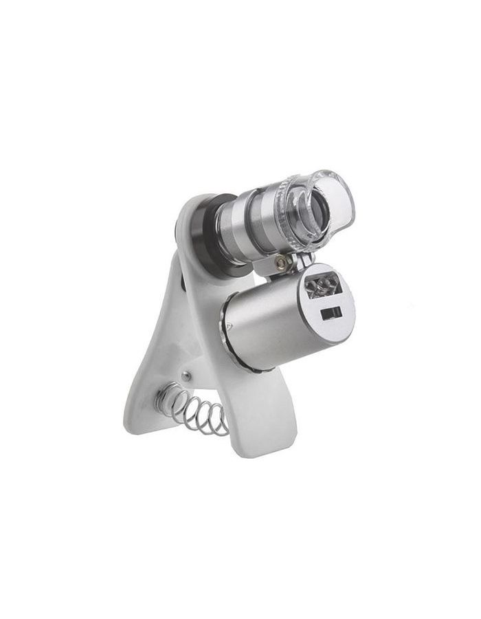 Микроскоп Kromatech 60x мини, с креплением для смартфона, подсветкой (2 LED) и ультрафиолетом (9882-
Микроскоп Kromatech 60x мини, с креплением для смартфона, подсветкой (2 LED) и ультрафиолетом (9882-
