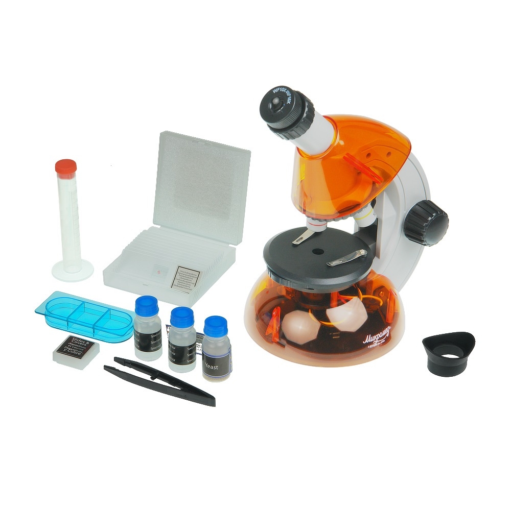 Микроскоп Микромед «Атом» 40–640x, апельсин
Микроскоп Микромед «Атом» 40–640x, апельсин