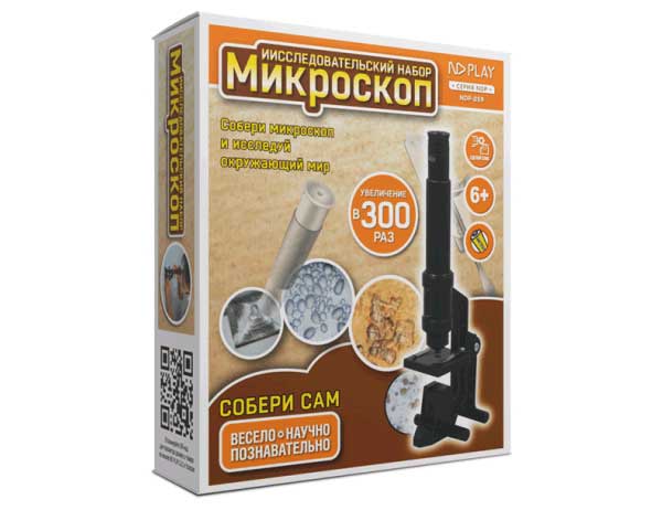 Конструктор ND Play «Микроскоп» 6+
Конструктор ND Play «Микроскоп» 6+