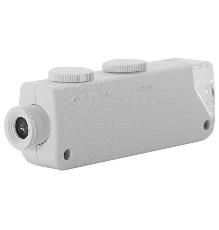 Микроскоп карманный Kromatech 160–200x, с подсветкой (1 LED) MG10081-1A
Микроскоп карманный Kromatech 160–200x, с подсветкой (1 LED) MG10081-1A