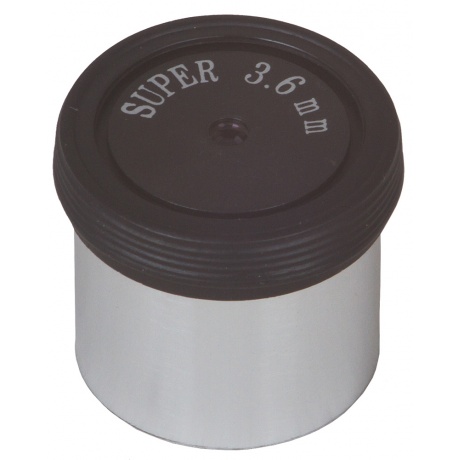Окуляр Sky-Watcher Super 3,6 мм, 1,25"
Окуляр Sky-Watcher Super 3,6 мм, 1,25"