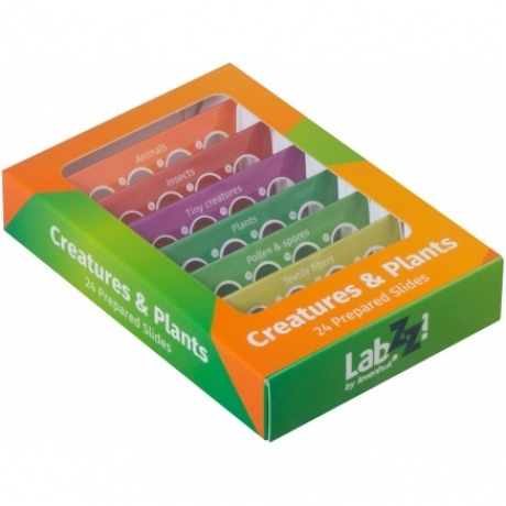 Набор микропрепаратов Levenhuk LabZZ CP24, существа и растения
Набор микропрепаратов Levenhuk LabZZ CP24, существа и растения