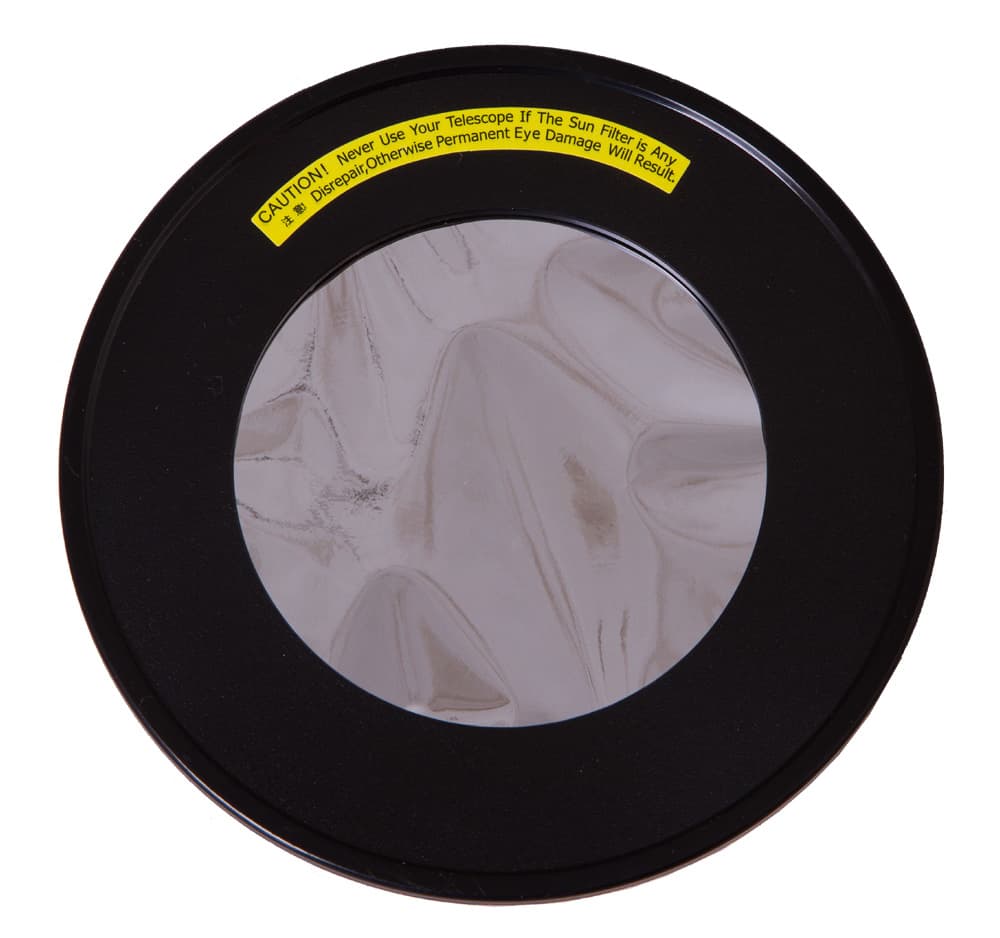 Солнечный фильтр Levenhuk для рефрактора 102
Солнечный фильтр Levenhuk для рефрактора 102