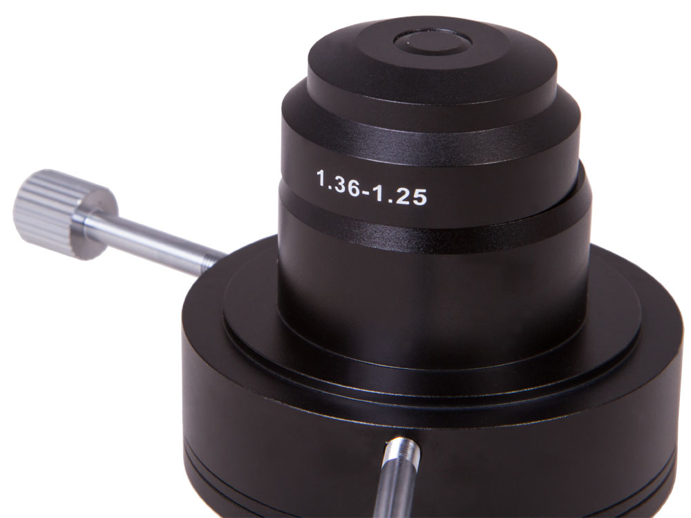 Конденсор темного поля А 1,36–1,25 Levenhuk 900/1000 (масляная иммерсия
Конденсор темного поля А 1,36–1,25 Levenhuk 900/1000 (масляная иммерсия