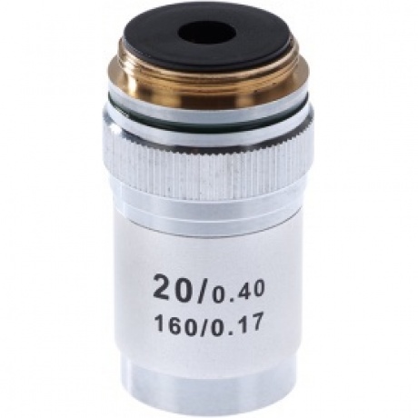 Объектив для микроскопа Микромед 20х/0,4 160/0,17 (М1)
Объектив для микроскопа Микромед 20х/0,4 160/0,17 (М1)