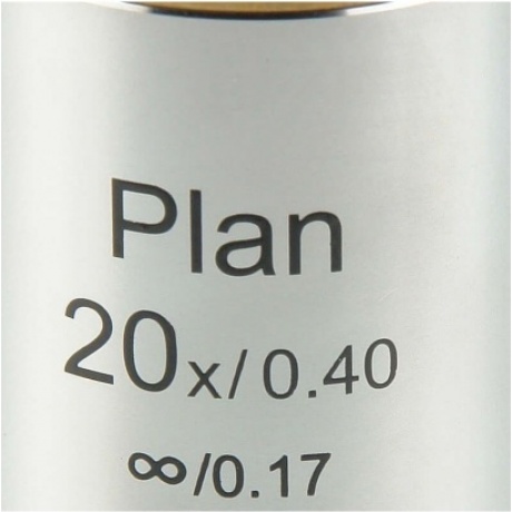 Объектив 20х/0,4 Plan беск/0,17 (для Микромед 3 U)
Объектив 20х/0,4 Plan беск/0,17 (для Микромед 3 U)
