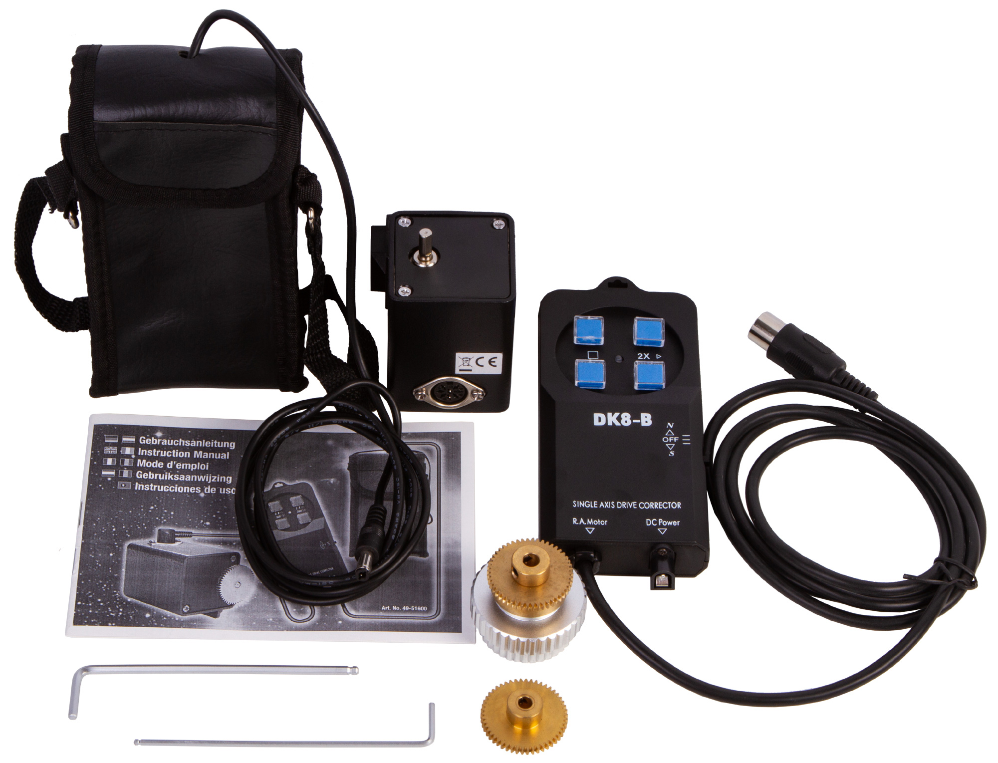 Электропривод часовой оси Bresser Messier для монтировок EXOS-1/MON-1 (с пультом)
Электропривод часовой оси Bresser Messier для монтировок EXOS-1/MON-1 (с пультом)