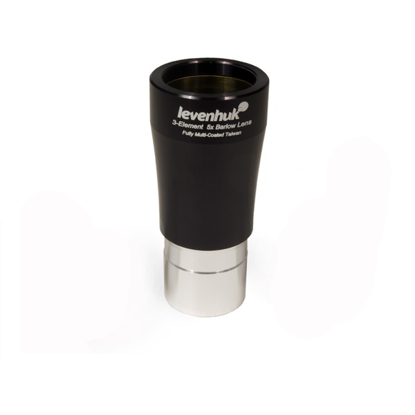 Линза Барлоу Levenhuk 5x, 1,25"
Линза Барлоу Levenhuk 5x, 1,25"
