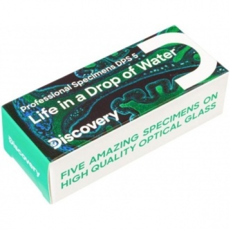 Набор микропрепаратов Levenhuk Discovery Prof DPS 5. «Жизнь в капле воды»
Набор микропрепаратов Levenhuk Discovery Prof DPS 5. «Жизнь в капле воды»