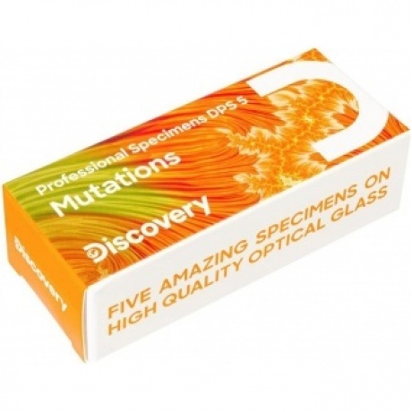 Набор микропрепаратов Levenhuk Discovery Prof DPS 5. «Мутации»
Набор микропрепаратов Levenhuk Discovery Prof DPS 5. «Мутации»