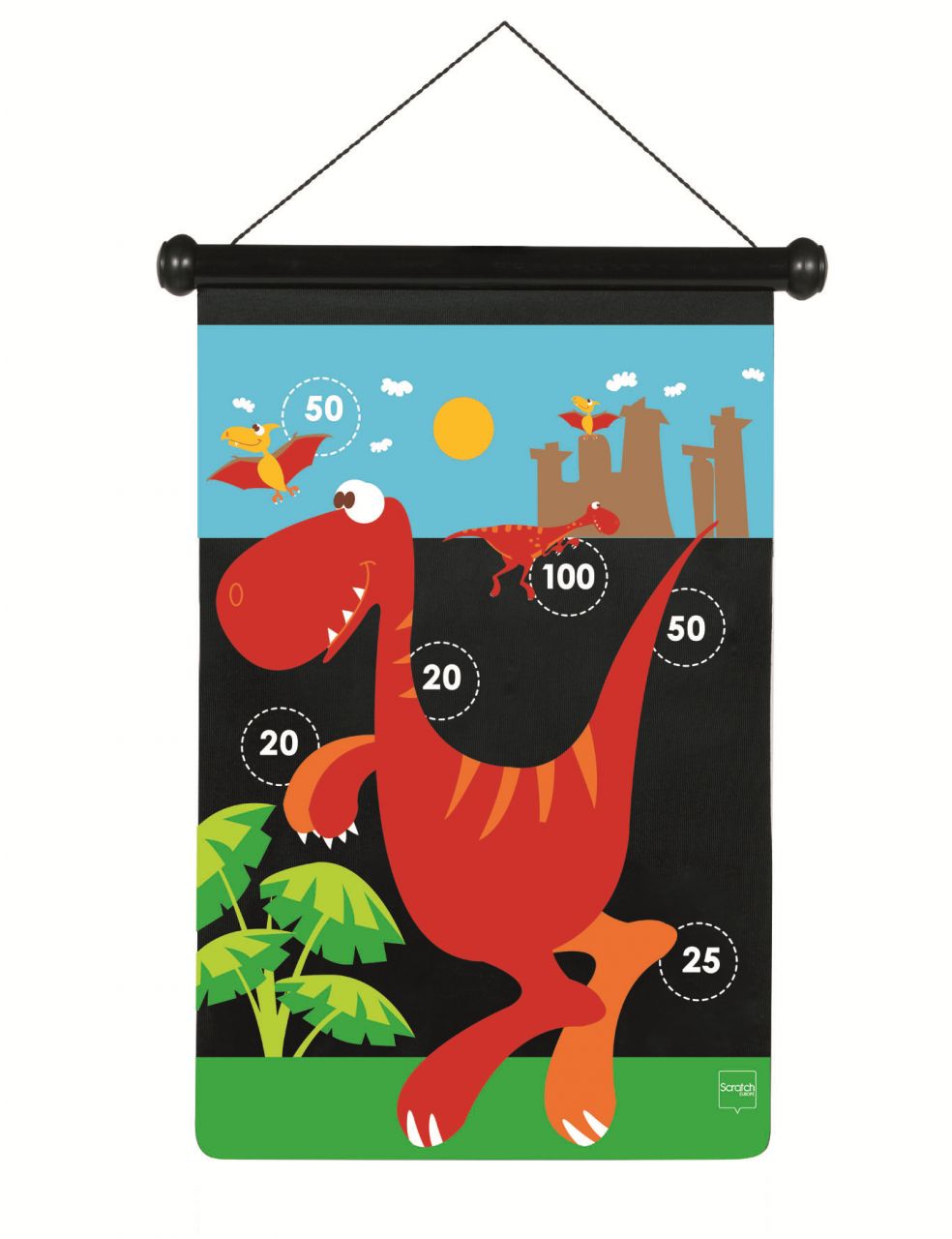 Магнитный дартс SCRATCH 6182017 Динозавр
Магнитный дартс SCRATCH 6182017 Динозавр