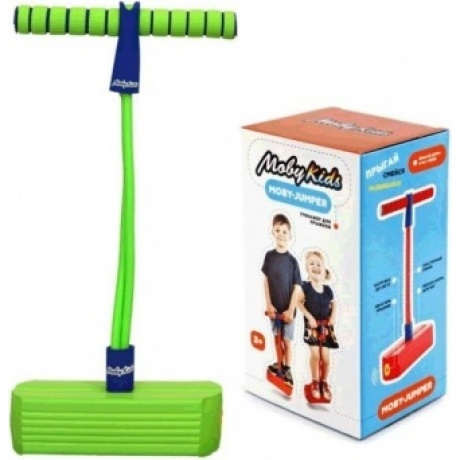 Moby-Jumper. Тренажер для прыжков со счетчиком, свет.звук,зелен. арт.68558
Moby-Jumper. Тренажер для прыжков со счетчиком, свет.звук,зелен. арт.68558