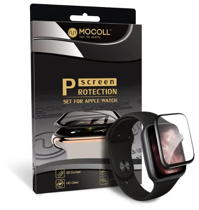 Плёнка защитная MOCOLL прозрачная для Apple Watch 40mm 3D
Плёнка защитная MOCOLL прозрачная для Apple Watch 40mm 3D