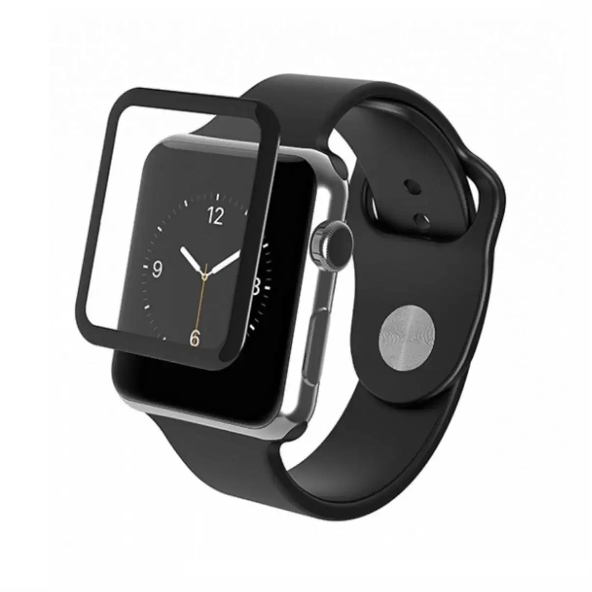 Противоударное стекло Innovation 3D для APPLE Watch 42mm Black (12129
Противоударное стекло Innovation 3D для APPLE Watch 42mm Black (12129