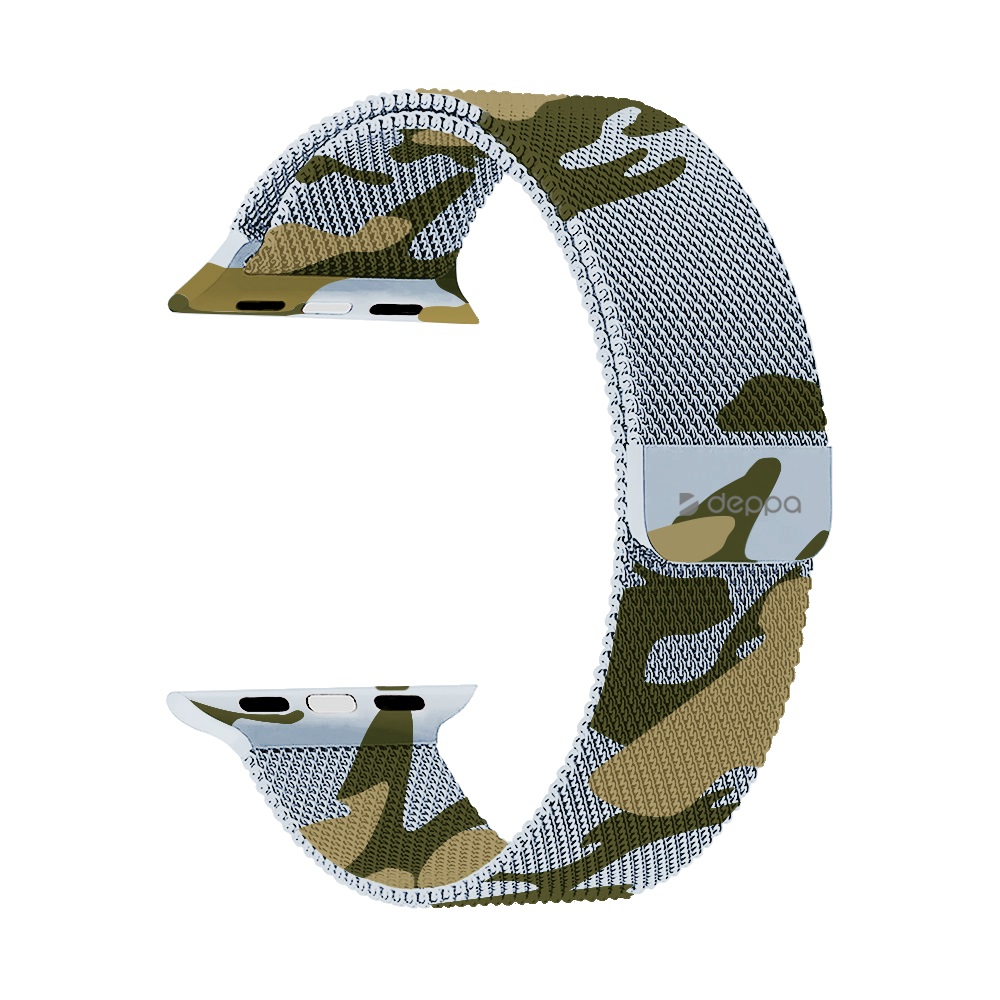 Ремешок Deppa Band Mesh для Apple Watch 38/40 mm нержавеющая сталь камуфляж
Ремешок Deppa Band Mesh для Apple Watch 38/40 mm нержавеющая сталь камуфляж
