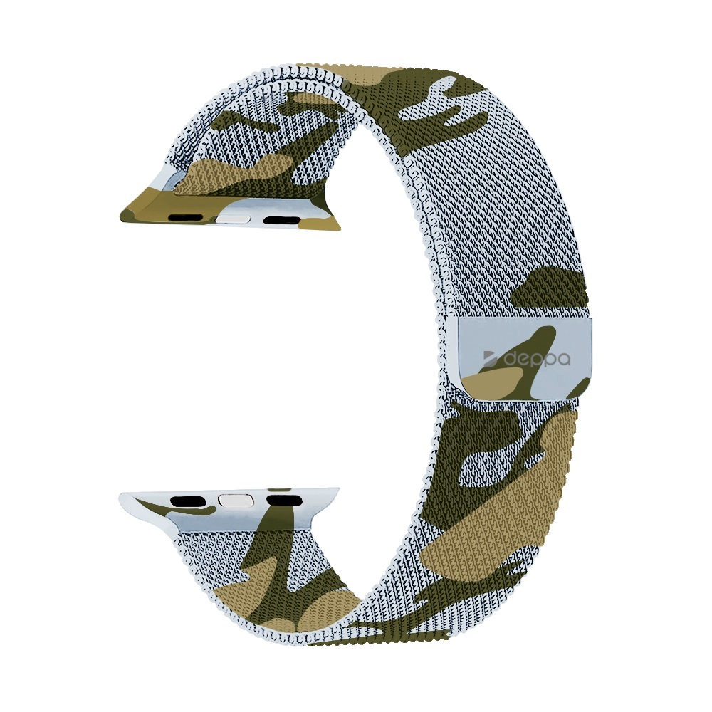 Ремешок Deppa Band Mesh для Apple Watch 42/44 mm нержавеющая сталь камуфляж
Ремешок Deppa Band Mesh для Apple Watch 42/44 mm нержавеющая сталь камуфляж