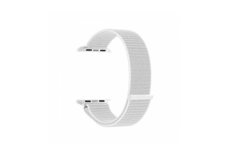 Ремешок Band Nylon для Apple Watch 38/40 mm, нейлоновый, белый
Ремешок Band Nylon для Apple Watch 38/40 mm, нейлоновый, белый