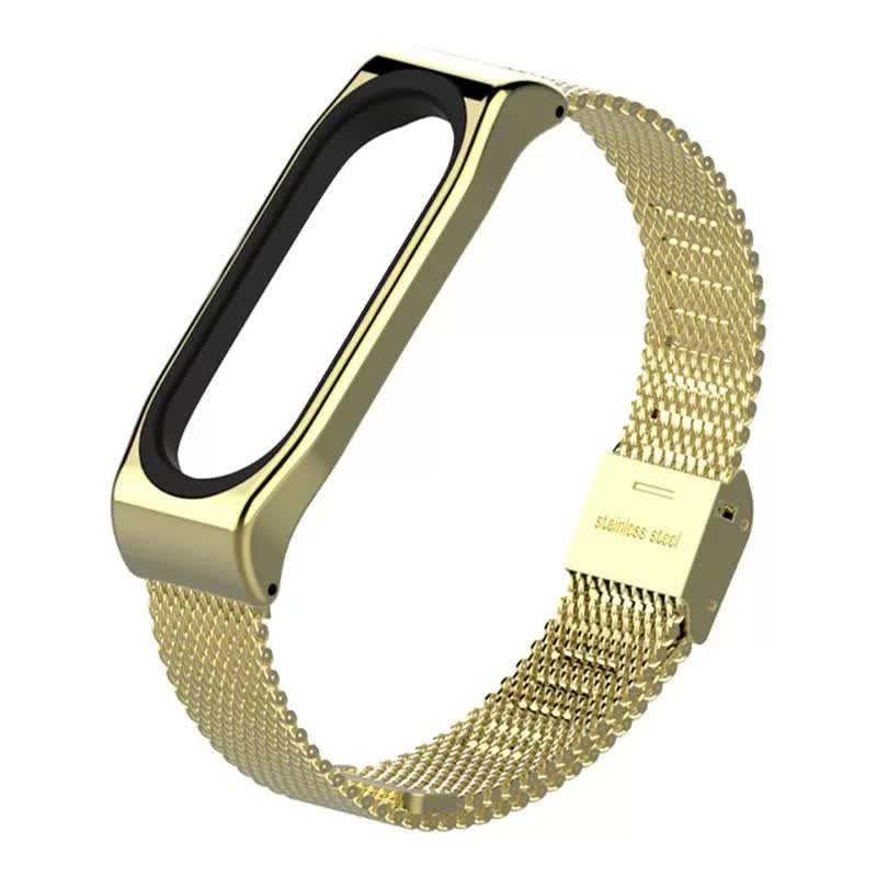 Ремешок Milan для Xiaomi Mi Band 5 золотистый
Ремешок Milan для Xiaomi Mi Band 5 золотистый