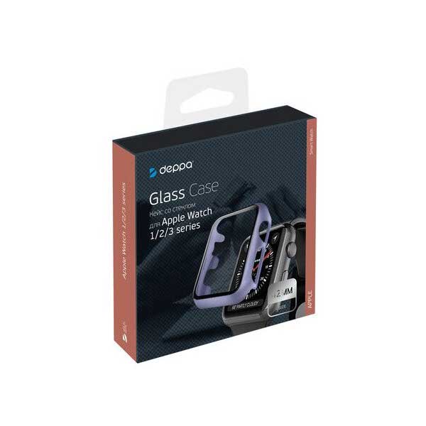 Кейс Deppa со стеклом для Apple Watch 1/2/3 series, лавандовый, 42 мм
Кейс Deppa со стеклом для Apple Watch 1/2/3 series, лавандовый, 42 мм