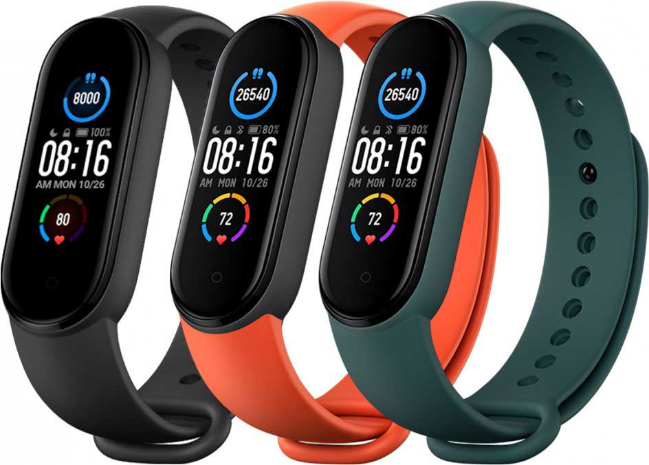 Ремешок Xiaomi Mi Smart Band 5 Strap (3-Pack) Black/Orange/Teal
Ремешок Xiaomi Mi Smart Band 5 Strap (3-Pack) Black/Orange/Teal