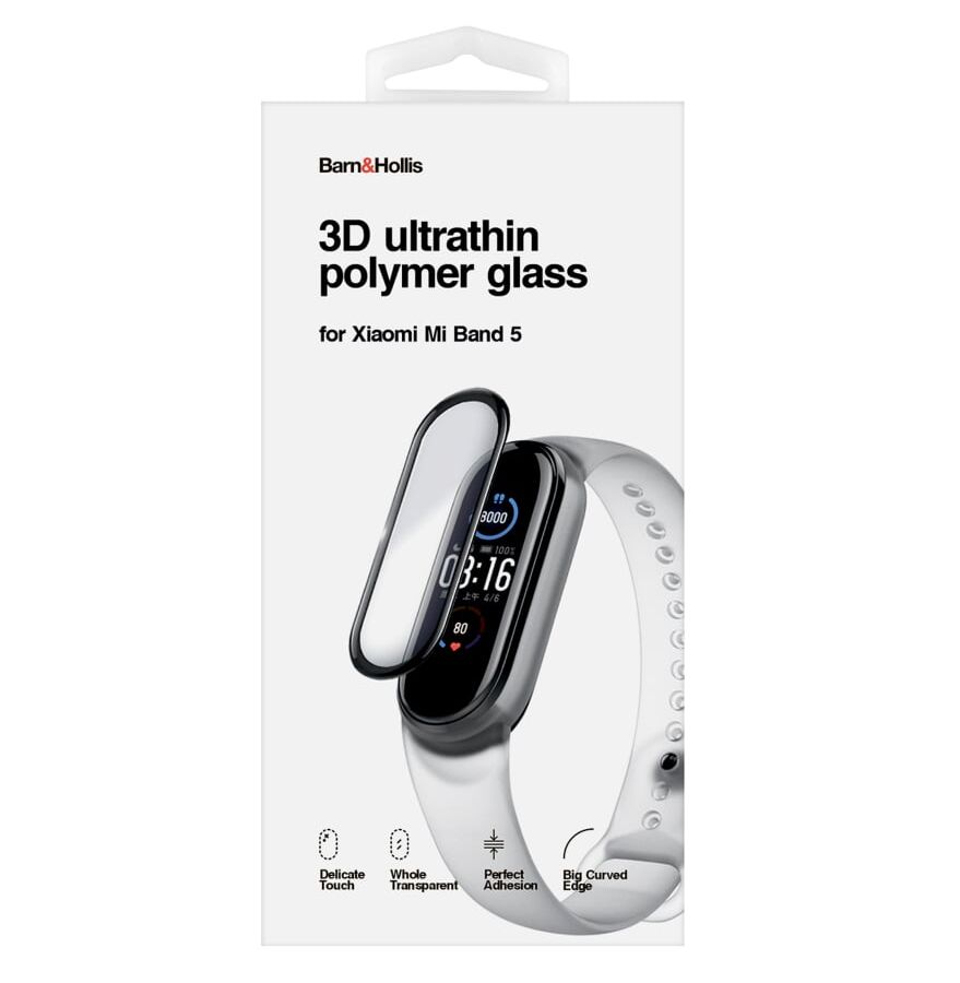 Защитное стекло Barn&Hollis для Xiaomi Mi Band 5 3D Black УТ000022687
Защитное стекло Barn&Hollis для Xiaomi Mi Band 5 3D Black УТ000022687