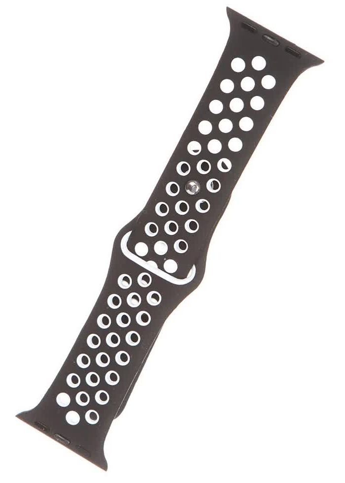 Ремешок Red Line силиконовый двухцветный для Apple watch - 38-40 mm (S3/S4/S5 SE/S6), черно-белый УТ000022898
Ремешок Red Line силиконовый двухцветный для Apple watch - 38-40 mm (S3/S4/S5 SE/S6), черно-белый УТ000022898