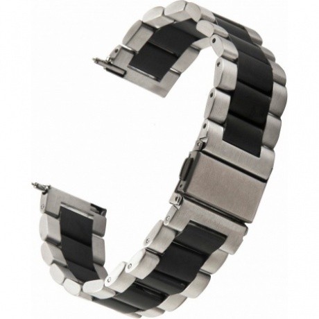 Ремешок Red Line универсальный металлический для cмарт часов, 22 mm, серебристый с черной вставкой УТ000022768
Ремешок Red Line универсальный металлический для cмарт часов, 22 mm, серебристый с черной вставкой УТ000022768