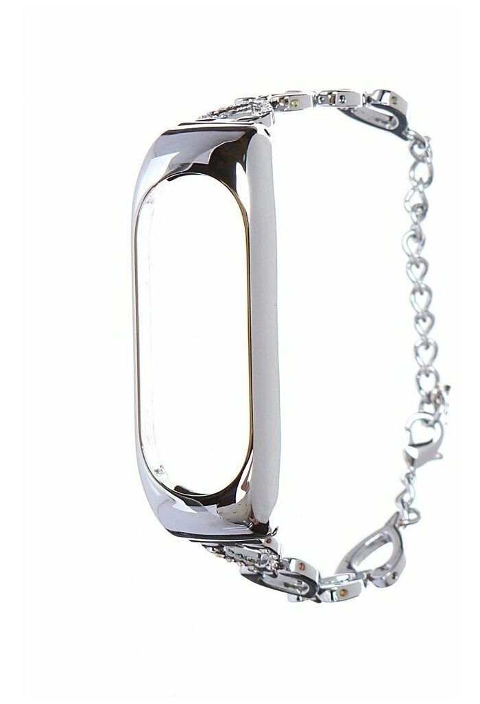 Ремешок металлический с сердцами Red Line для Xiaomi Mi Band 6, серебристый
Ремешок металлический с сердцами Red Line для Xiaomi Mi Band 6, серебристый