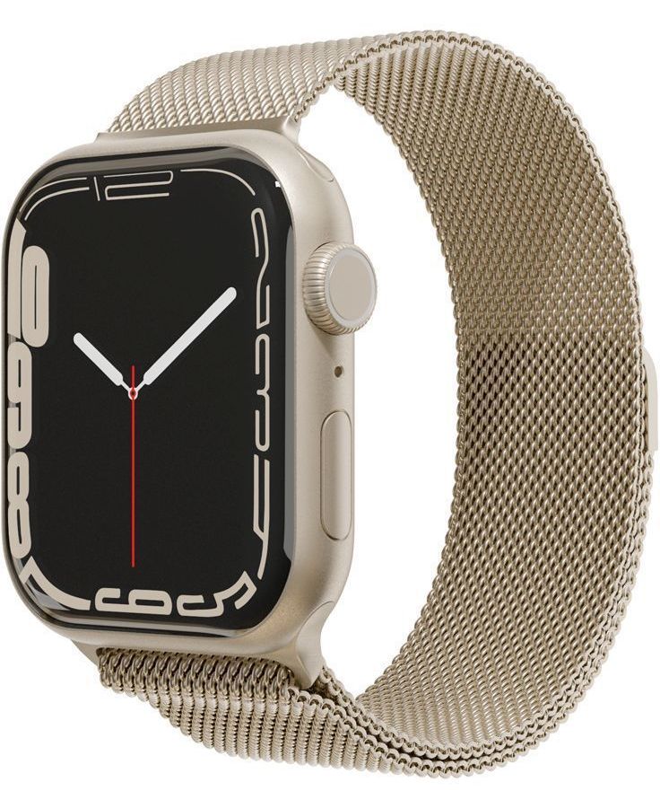 Ремешок из нержавеющей стали сетчатый VLP для Apple Watch 38/40/41, золотой
Ремешок из нержавеющей стали сетчатый VLP для Apple Watch 38/40/41, золотой