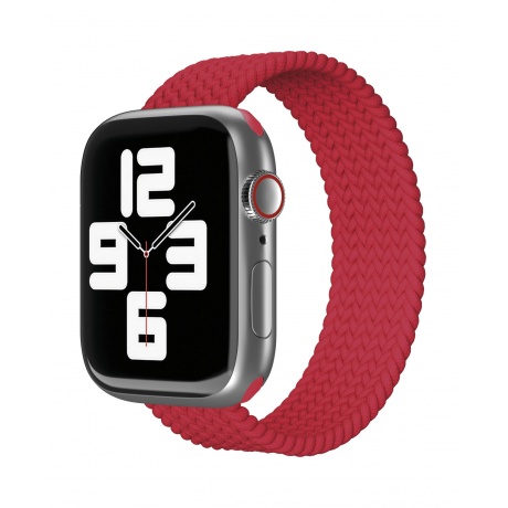 Ремешок нейлоновый плетёный VLP для Apple Watch 42/44/45, S/M, 2шт, красный
Ремешок нейлоновый плетёный VLP для Apple Watch 42/44/45, S/M, 2шт, красный