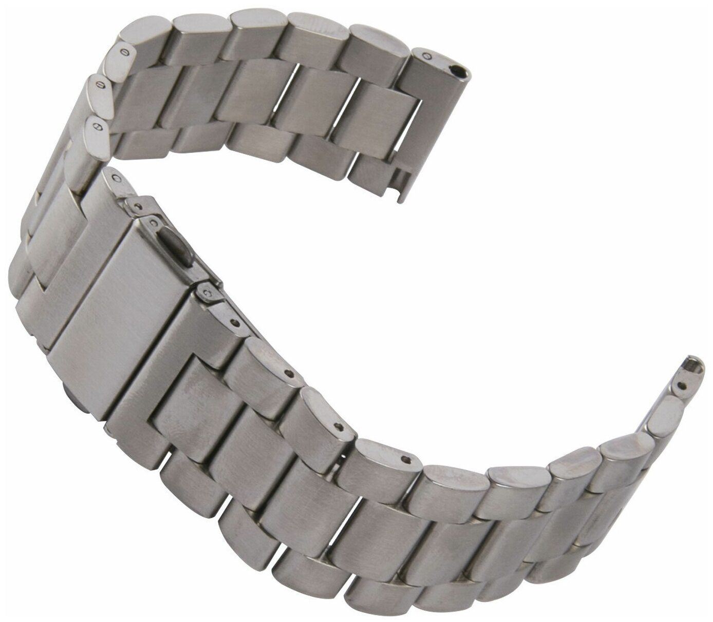 Ремешок Red Line для часов универсальный раскладной 22 mm, металл серебристый
Ремешок Red Line для часов универсальный раскладной 22 mm, металл серебристый