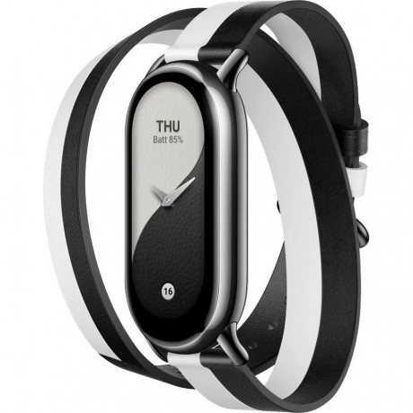 Ремешок для фитнес-браслета Xiaomi Smart Band 8 Double Wrap Strap - Black and white
Ремешок для фитнес-браслета Xiaomi Smart Band 8 Double Wrap Strap - Black and white
