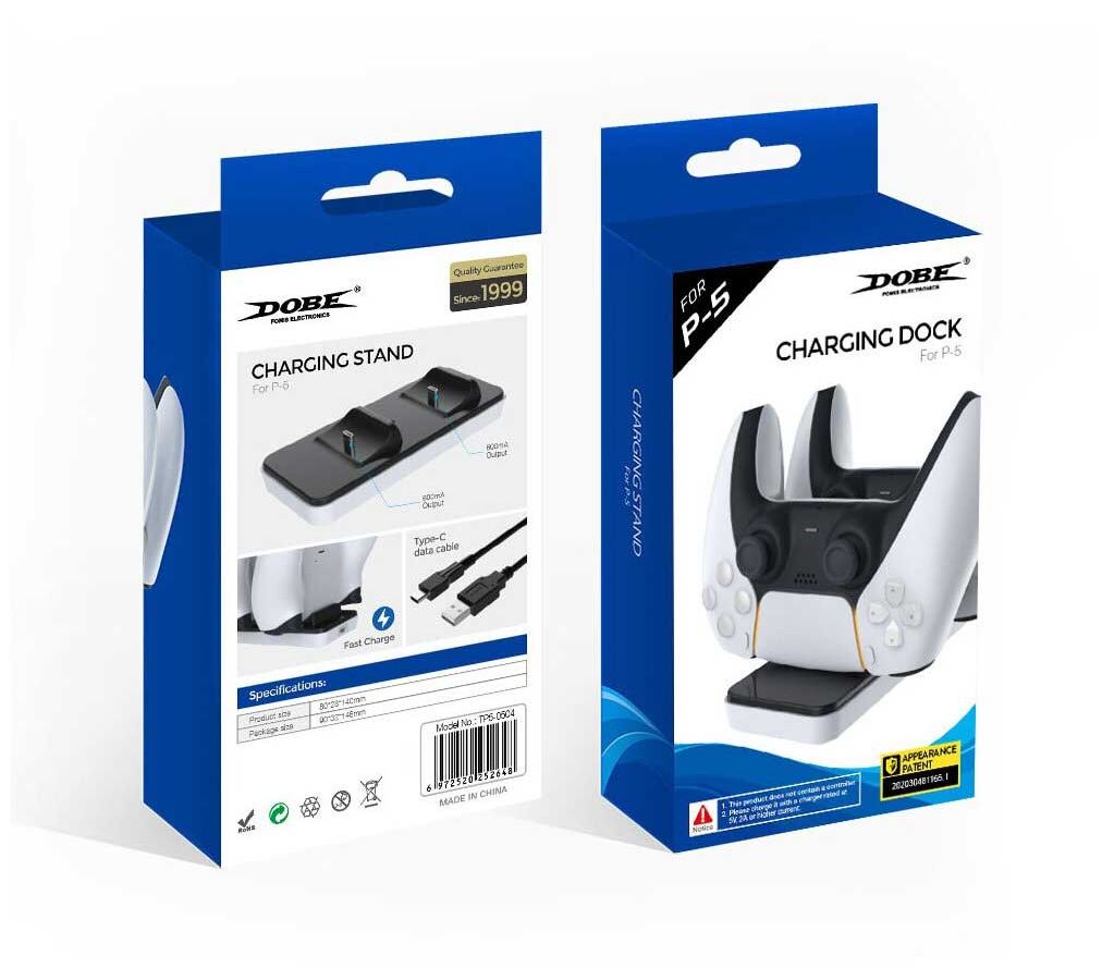Зарядная станция Dobe PS5 Charging Dock TP5-0504
Зарядная станция Dobe PS5 Charging Dock TP5-0504