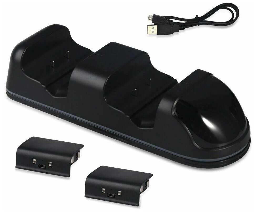 Зарядная станция Oivo Dual Charging Station LED 2xBattery 600mAh IV-X1876 для Xbox One X
Зарядная станция Oivo Dual Charging Station LED 2xBattery 600mAh IV-X1876 для Xbox One X