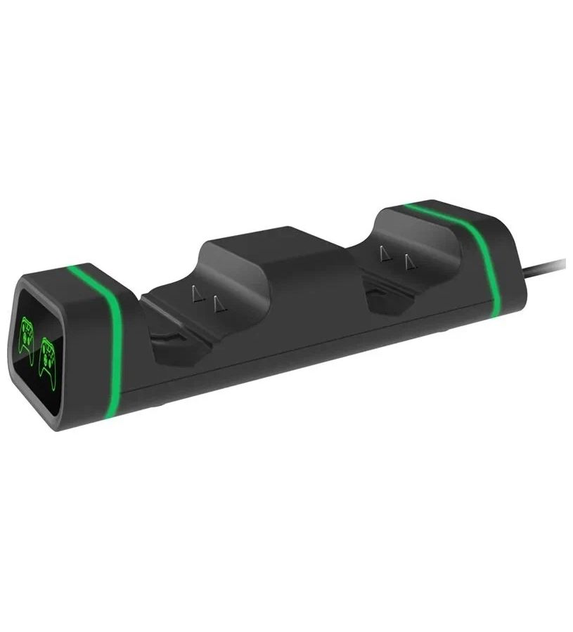 Зарядная станция Dobe Xbox Series S/X - Xbox One Dual Charging Dock + 2шт АКБ 800mAh TYX-19006X
Зарядная станция Dobe Xbox Series S/X - Xbox One Dual Charging Dock + 2шт АКБ 800mAh TYX-19006X